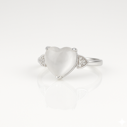 Anillo Corazón de Luna